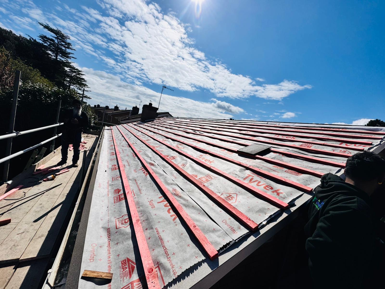 Roofing project 1 in Southampton